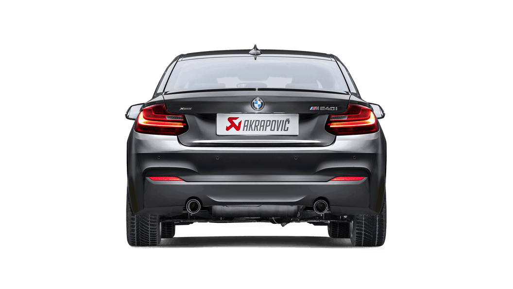 AKRAPOVIC S-BM/T/8H Задня частина вихлопної системи Slip-On Line BMW M240i (F22, F23) OPF/GPF 2018 Photo-3