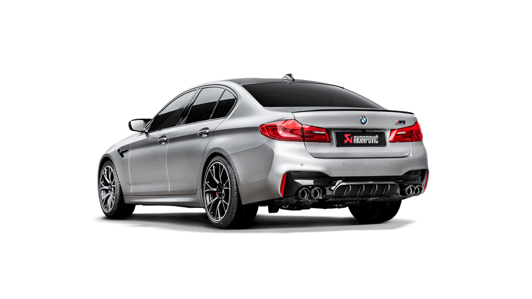 AKRAPOVIC s-BM/T/27H Вихлопна система Slip-On Line (Titanium) для BMW M5 / M5 COMPETITION (F90) - OPF / GPF 2021 Photo-2