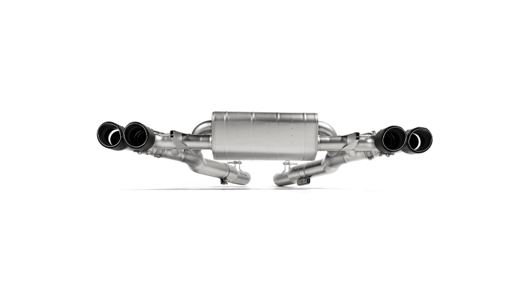 AKRAPOVIC S-BM/T/7H Задня частина вихлопу Slip-On Line для BMW F90 M5 з OPF (без насадок) Photo-0