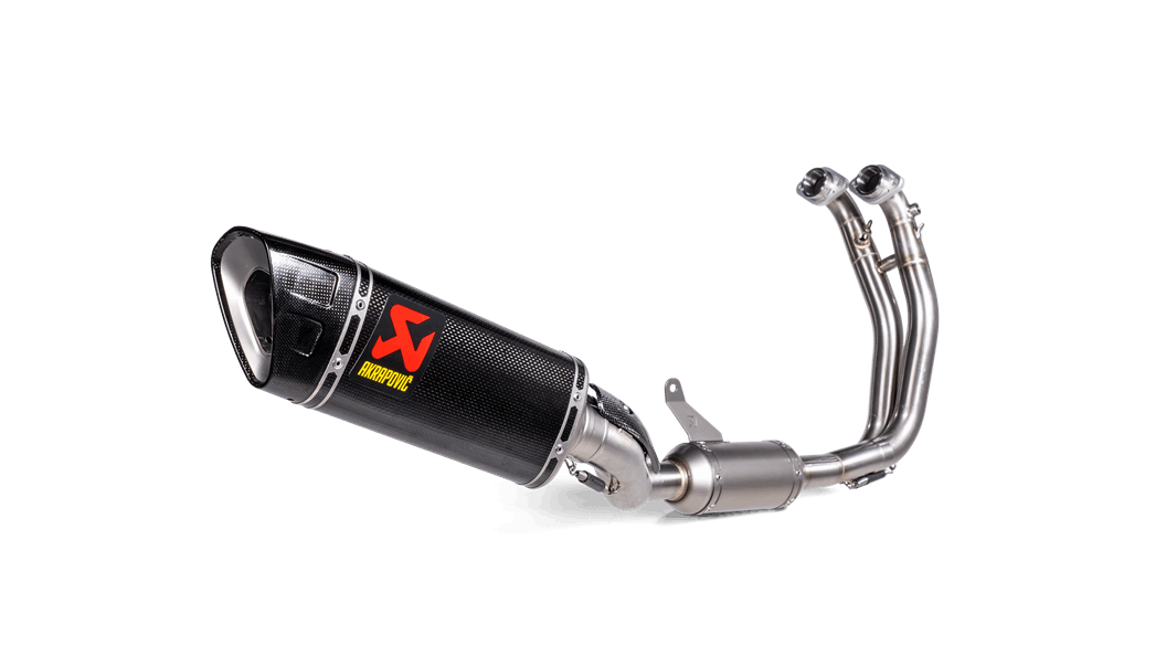 AKRAPOVIC S-A6R3-APLC Вихлопна система Racing Line (Carbon) APRILIA RS 660 / TUONO 660 2021 Photo-0