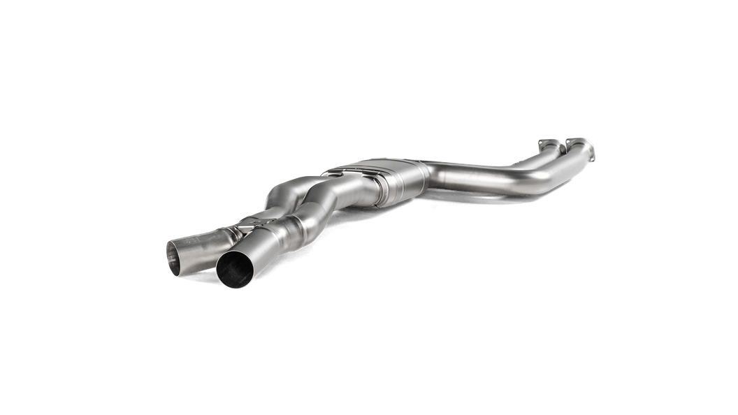 AKRAPOVIC E-BM/T/6 Набір з'єднувальних труб Link Pipe Evolution (Titanium) для BMW M4 (F82, F83)-OPF/GPF 2018-2019 Photo-0