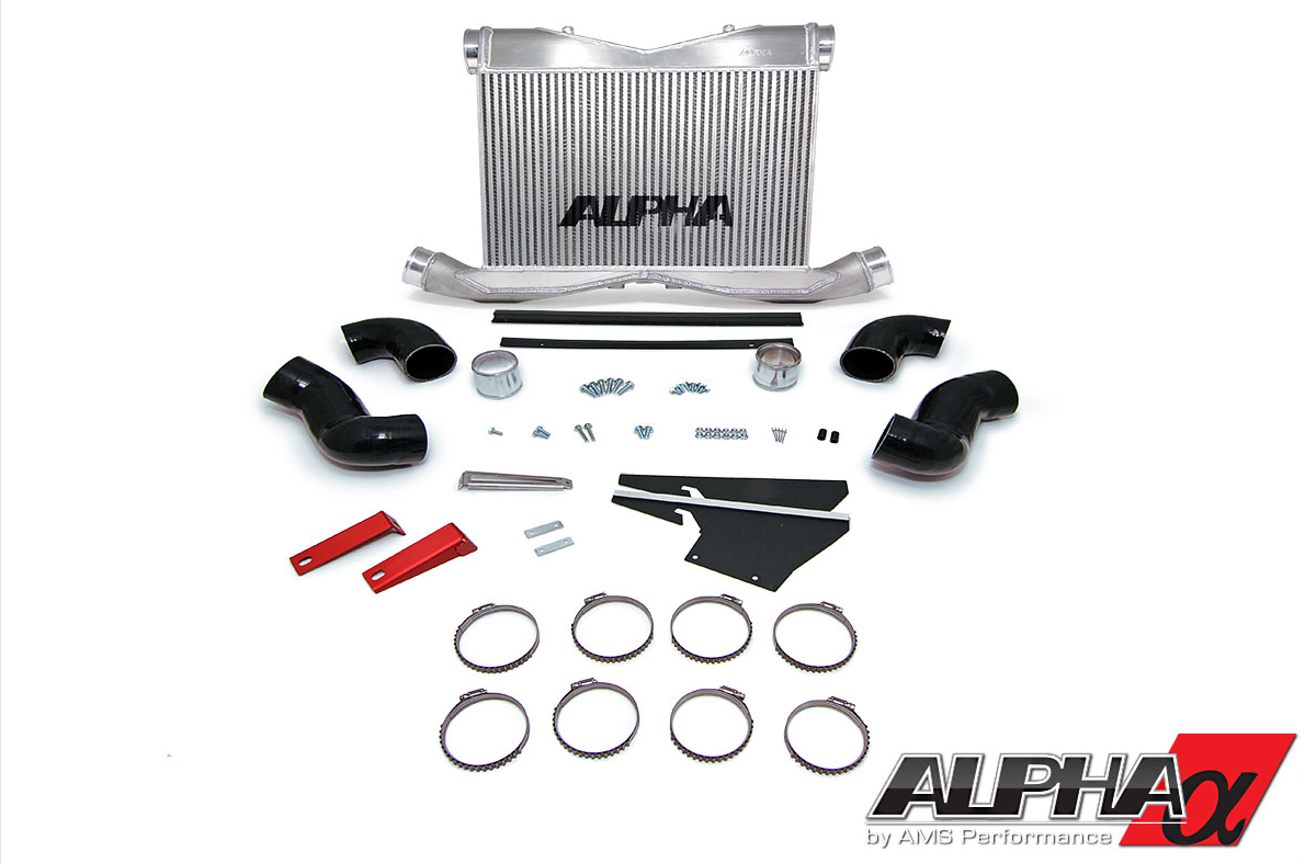 AMS ALP.07.09.0008-1 ALPHA NISSAN GT-R ALPHA Интеркулер фронтальний RACE 2009-2011 (A0657E-1A) Photo-0