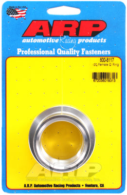ARP 800-8117 -20 female O ring Алюмінієвий зварний штифт Photo-0