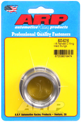 ARP 800-8216 -16 female O ring Сталевий зварний штифт Photo-0