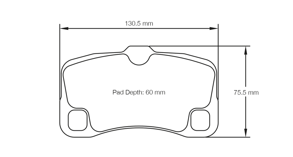 PAGID 8006-RSC1 Задні гальмівні колодки RSC1 PORSCHE 997 GT3/GT2/Turbo/Carrera Mk2 Photo-0