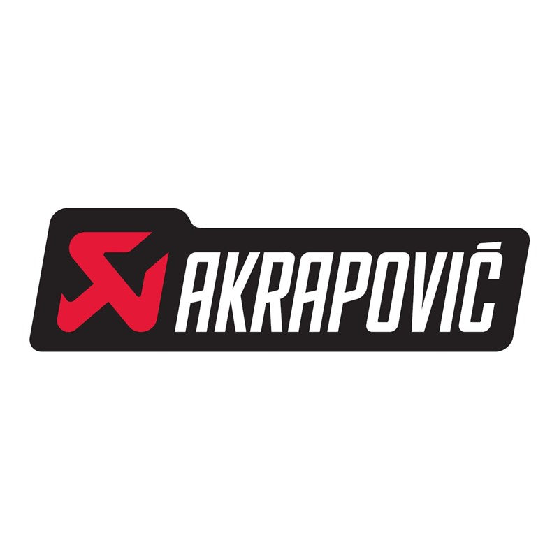 AKRAPOVIC 801604 Наклейка з логотипом AKRAPOVIC- Лицьовий клей 40 x 11,5 см. Photo-0