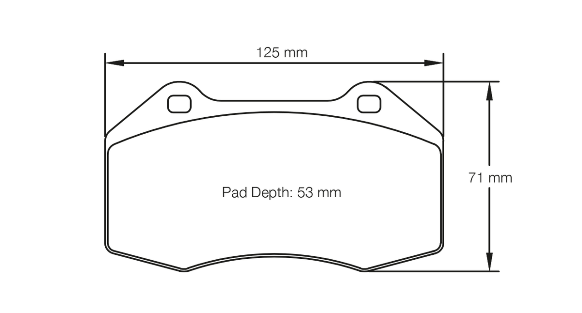 PAGID 8023-RSL29 Передні гальмівні колодки RSL29 MAZDA MX-5 Miata ND / Brembo hp 4 поршневі 125x65 Photo-0