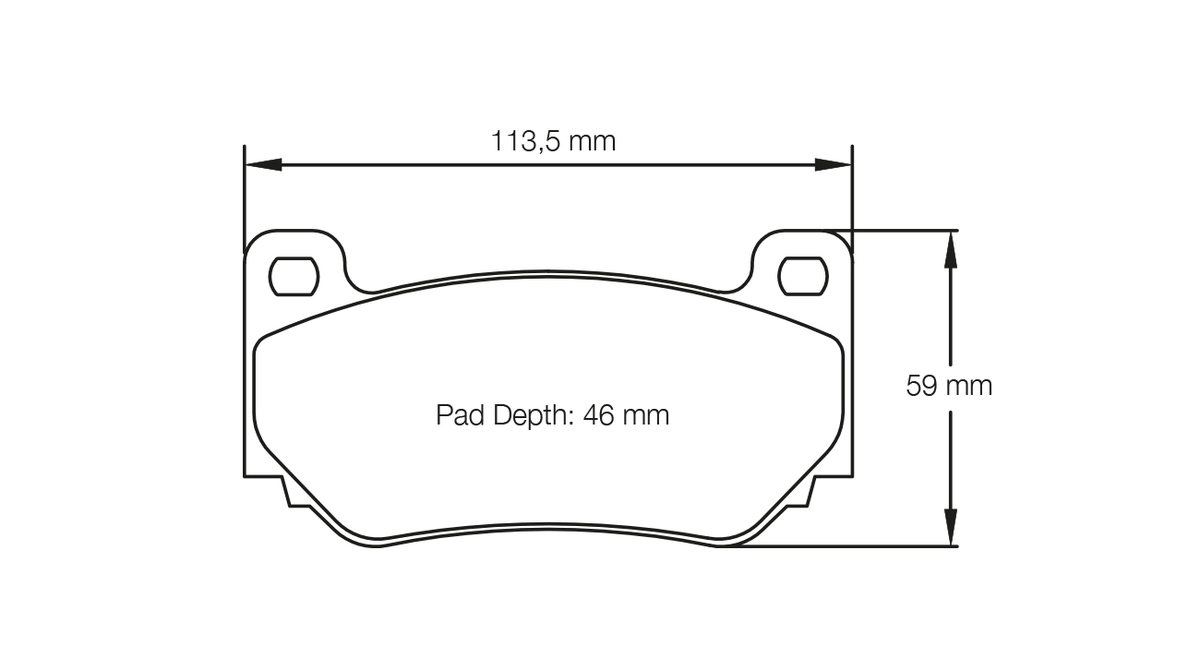 PAGID 8076-RS14 Гальмівні колодки RS14 AP Racing CP7600 D46 Photo-0