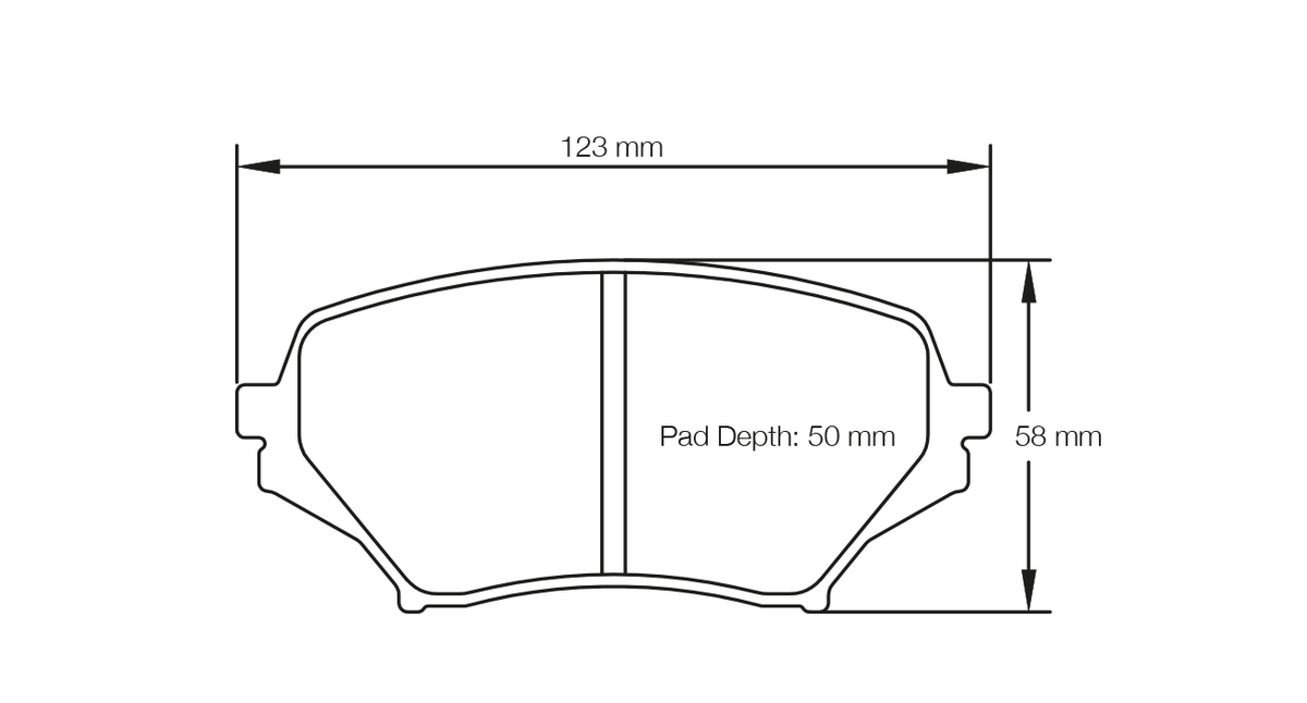 PAGID 8082-RSL29 Передні гальмівні колодки RSL29 MAZDA MX-5 Miata NC Photo-0