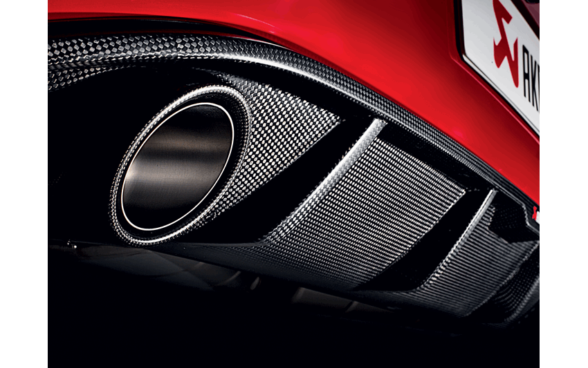 AKRAPOVIC DI-VW/CA/1 Дифузор заднього бампера, карбон для WV GOLF VII GTI (2013-) Photo-4