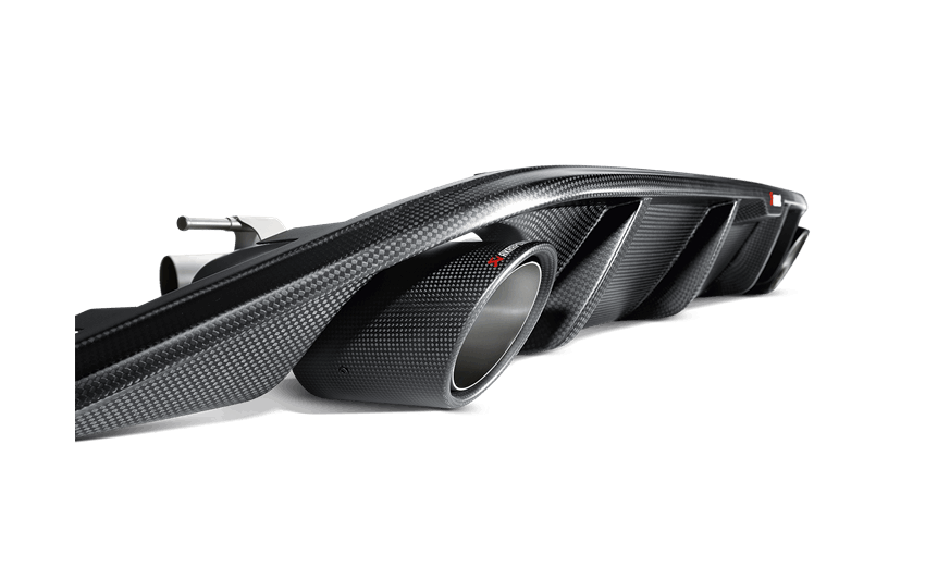 AKRAPOVIC DI-VW/CA/1 Дифузор заднього бампера, карбон для WV GOLF VII GTI (2013-) Photo-1