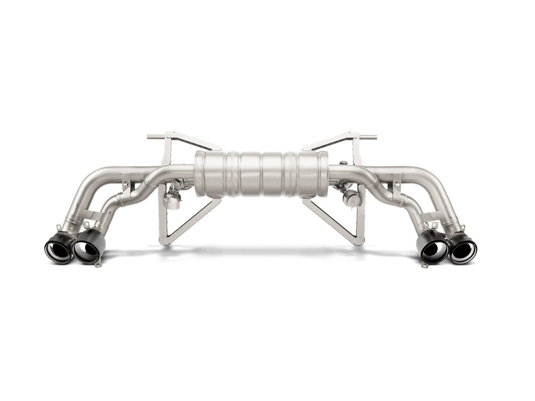 AKRAPOVIC MTP-LA/TI/2 Вихлопна система SLIP-ON для LAMBORGHINI Huracan LP 610-4 (титан) Photo-1