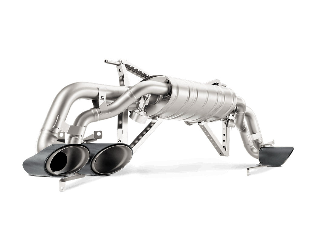 AKRAPOVIC MTP-LA/TI/2 Вихлопна система SLIP-ON для LAMBORGHINI Huracan LP 610-4 (титан) Photo-0