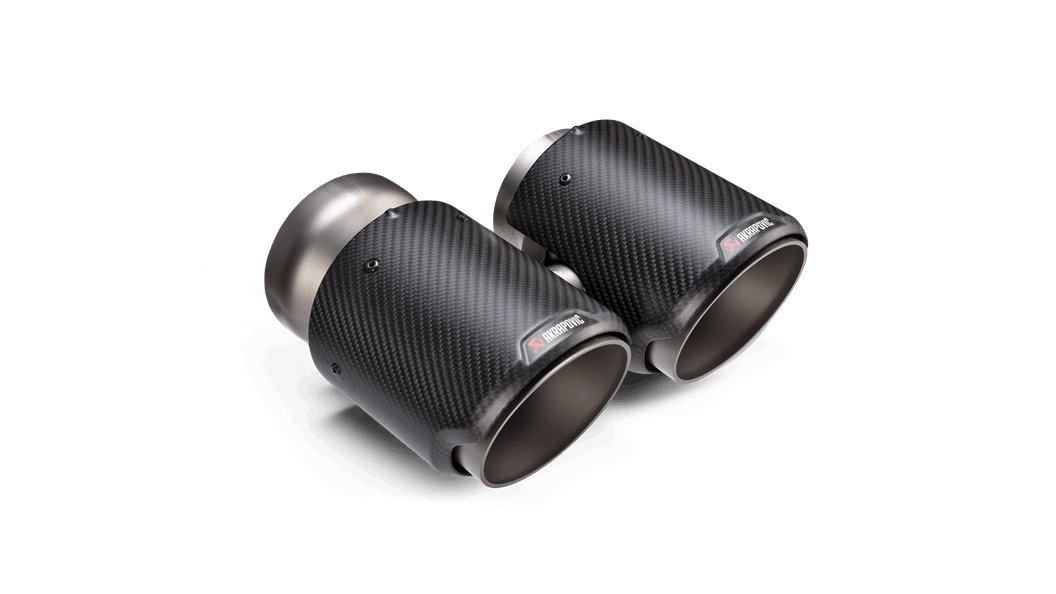 AKRAPOVIC TP-CT/68 Комплект насадок вихлопної труби (карбон) для BMW M2 (G87) / M3 (G80/G81) / M4 (G82/G83) 2021-2024 Photo-1