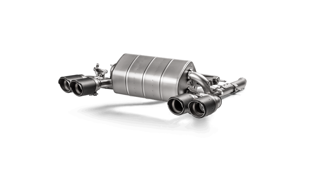 AKRAPOVIC S-BM/T/3H Задня частина вихлопної системи Slip-On line (Titanium) BMW M2 COMPETITION/M2 CS (F87N) - OPF/GPF Photo-1