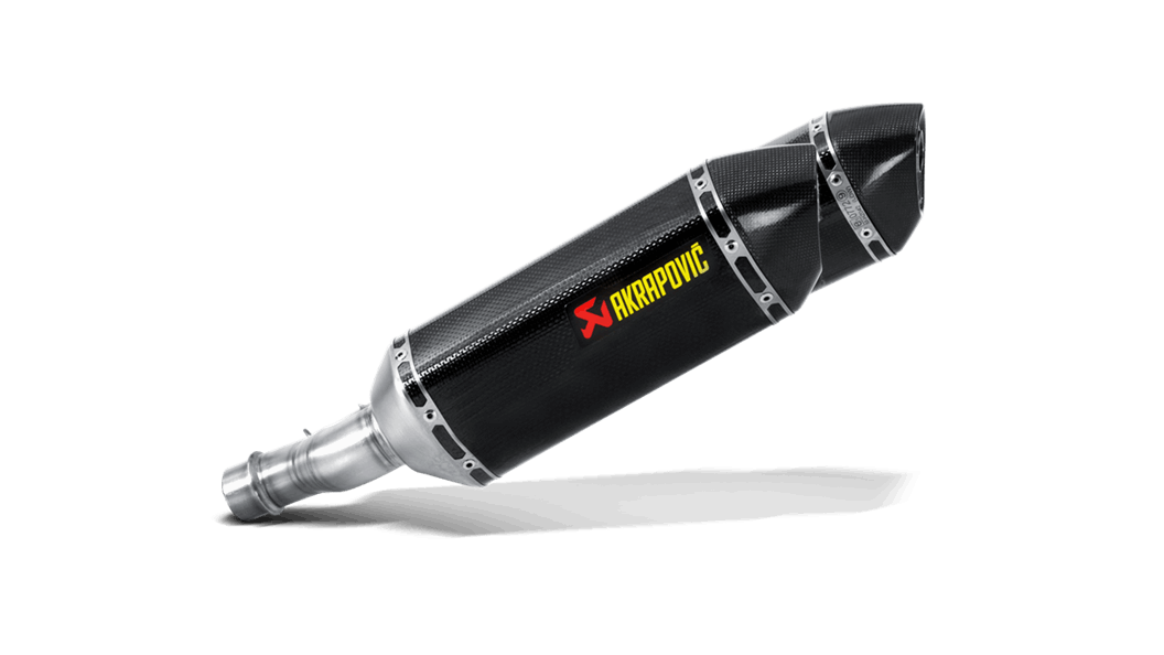 AKRAPOVIC S-K10SO19-HZC Вихлопна система Slip-On Line (Carbon) для KAWASAKI Z1000SX / NINJA 1000 2014 - 2020 Photo-0