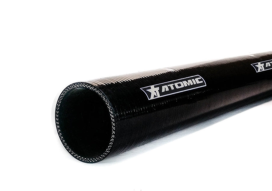 ATOMIC shl6.5 Патрубок силіконовий чорний прямий 1 метр 6,5 мм Photo-1 