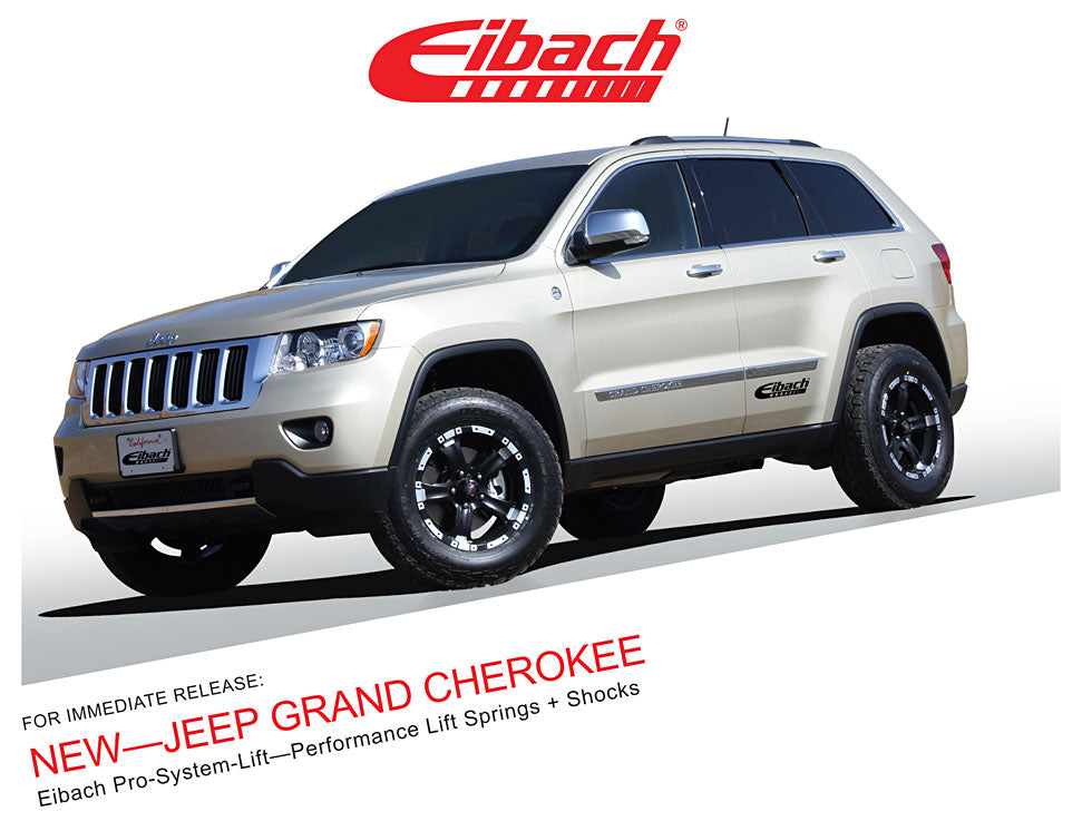 EIBACH 28108.980 Комплект підвіски ALL-TERRAIN-LIFT-KIT для JEEP Grand Cherokee WK2 (вкл. SRT-8) Photo-0