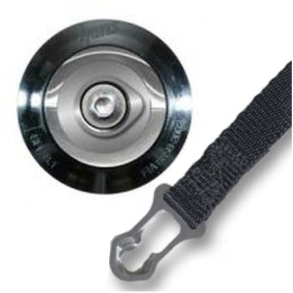 SIMPSON PA.HAK кліпси HANS, FIA 8858-2010, чорні Photo-1