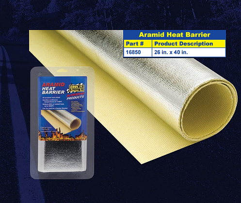THERMO-TEC 16850 Кевларовий термозахист 26 "X 40" in (66,04см на 101,6 см) Photo-0