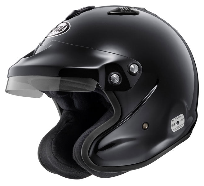 ARAI 217-016-02 Шолом для автоспорту GP-J3, відкритий, FIA, чорний, розмір S Photo-0