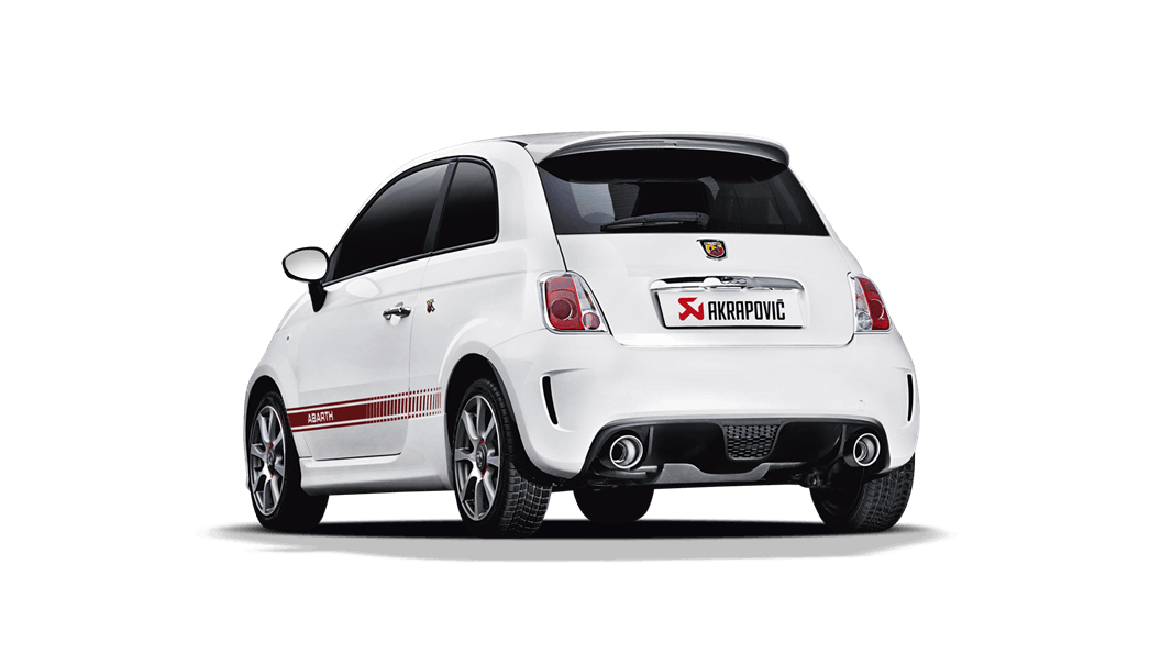 AKRAPOVIC M-FI/SS/1H Вихлопна система Slip-On Line (SS) для ABARTH 500/500C 2008-2017 Схвалення ЄС Photo-2