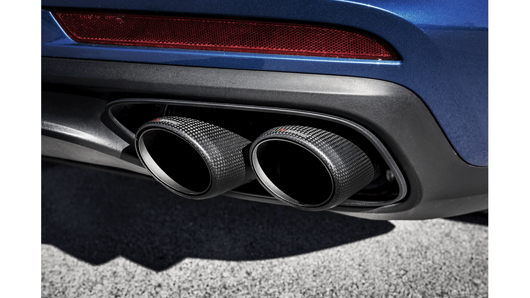 AKRAPOVIC TP-CT/48 Насадки вихлопної системи (Carbon) PORSCHE Panamera Turbo/Turbo S E-Hybrid (971) Photo-1