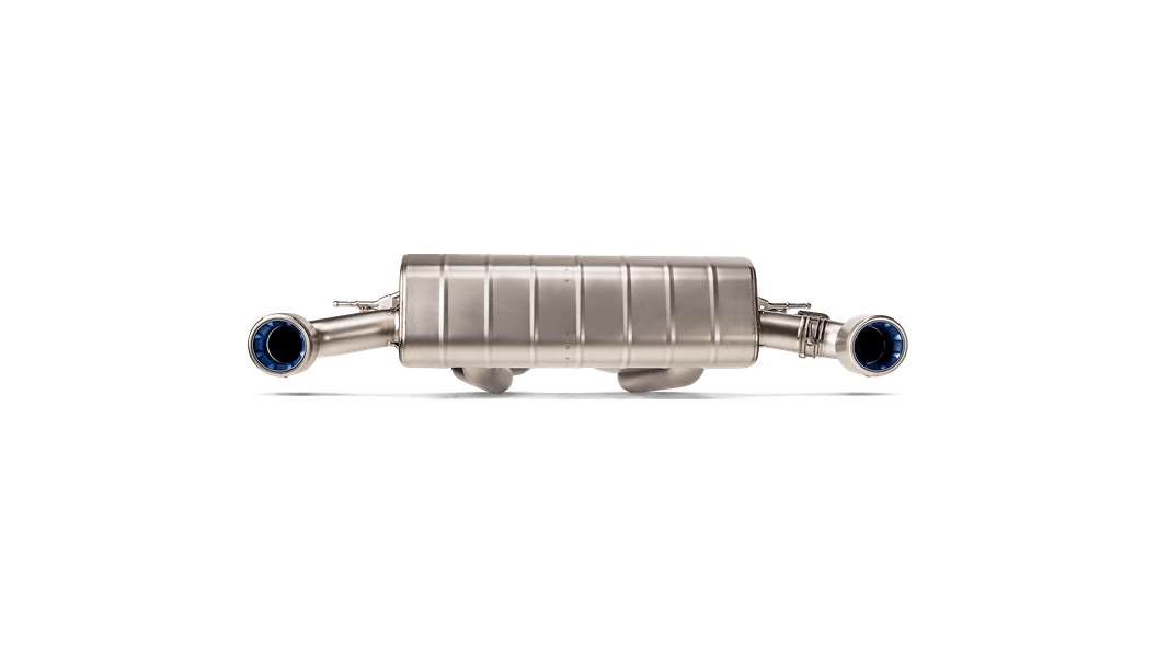 AKRAPOVIC S-TY/T/1H Вихлопна система Slip-on Line (титан) для TOYOTA Supra (A90) 2019-2024 Photo-1