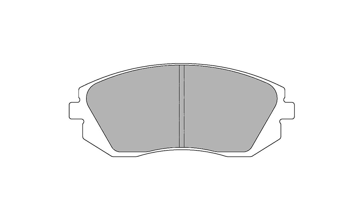FERODO FCP1639W Передні гальмівні колодки DS1.11 для SUBARU BRZ / TOYOTA GR86 / GT86 Photo-0