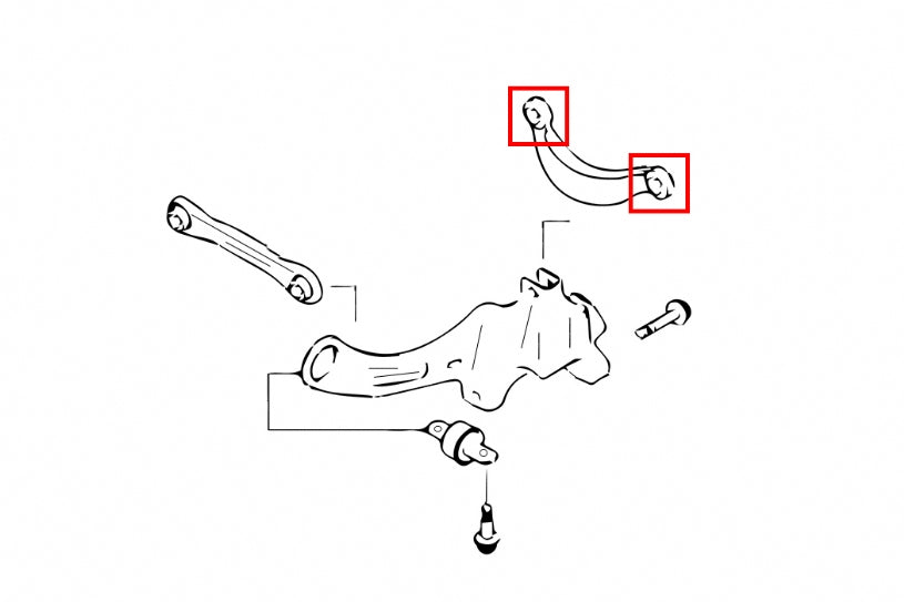 HARDRACE 6633 Сайлентблоки задніх верхніх поперечних кривих важелів посилені (гумові З/Б) для Maz Photo-1