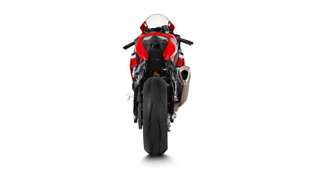 AKRAPOVIC S-H10SO25-APLT / TD Вихлопна система Slip-On Line (Titanium) Track Day HONDA CBR 1000RR-R FIREBLADE / SP 2020 Photo-4