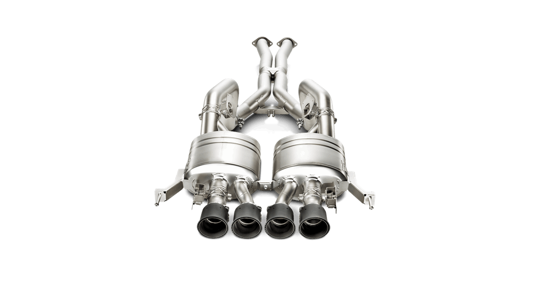 AKRAPOVIC S-CO/TI/1 Вихлопна система Evolution Line (Titanium) CHEVROLET CORVETTE Stingray/Grand Sport (C7) 2014-2019 Photo-0