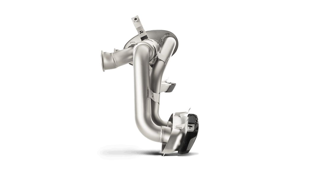 AKRAPOVIC S-AUR8SO3-T Вихлопна система Slip-On Line (Titanium) для AUDI R8 5.2 FSI Coupе/Spyder 2016-2018 Photo-2