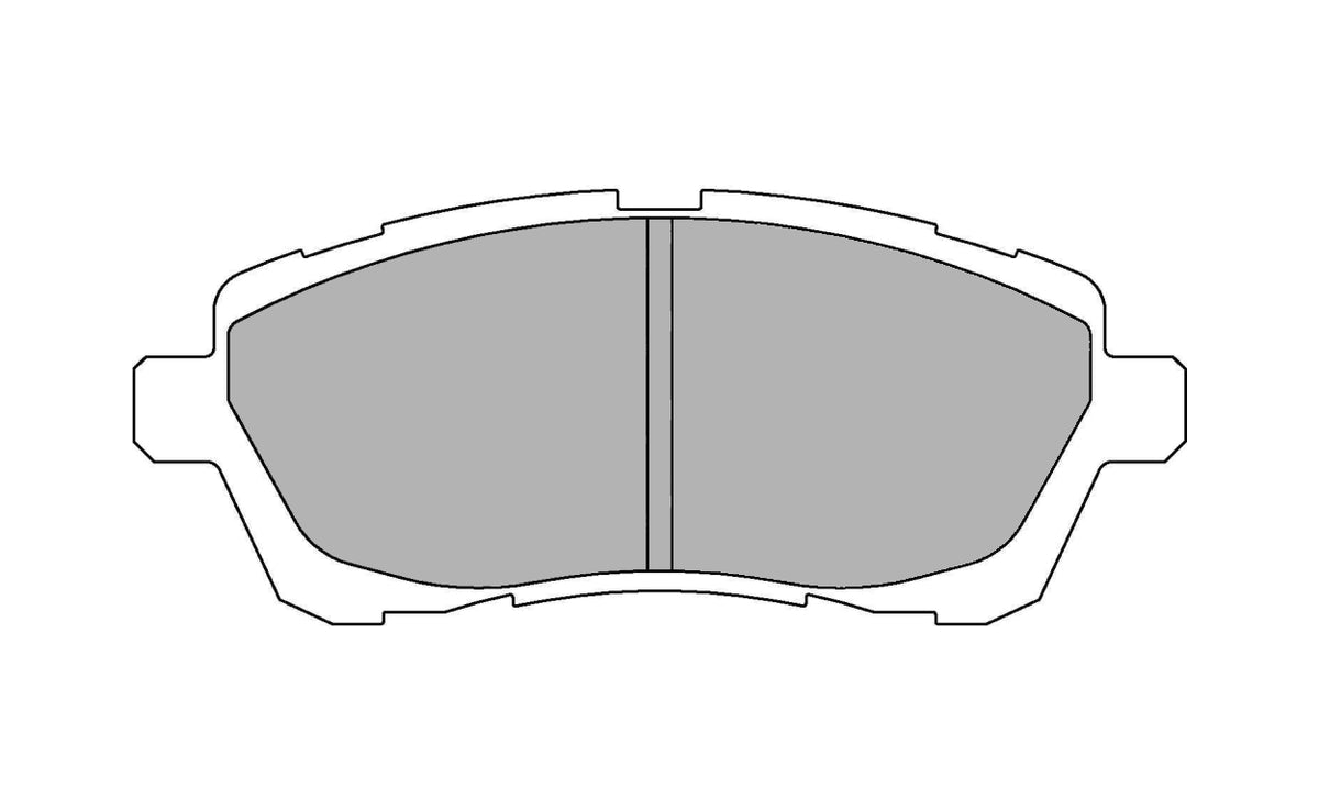 FERODO FCP4426Z Передні гальмівні колодки DSUNO для FORD Fiesta 2008+ / MAZDA 2 / SUZUKI Swift 2012+ Photo-0