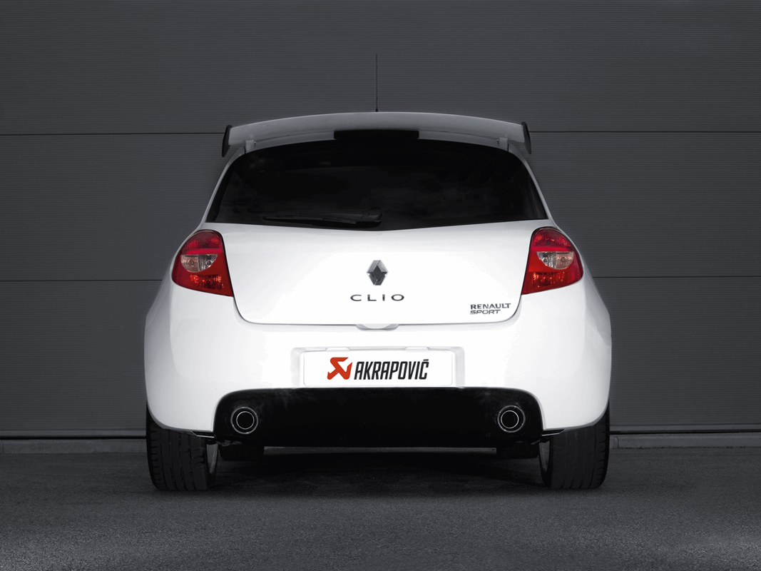 AKRAPOVIC MTP-RECL3RSH Задня частина вихлопної системи Slip-On Line SS RENAULT Clio III RS 200 Photo-4