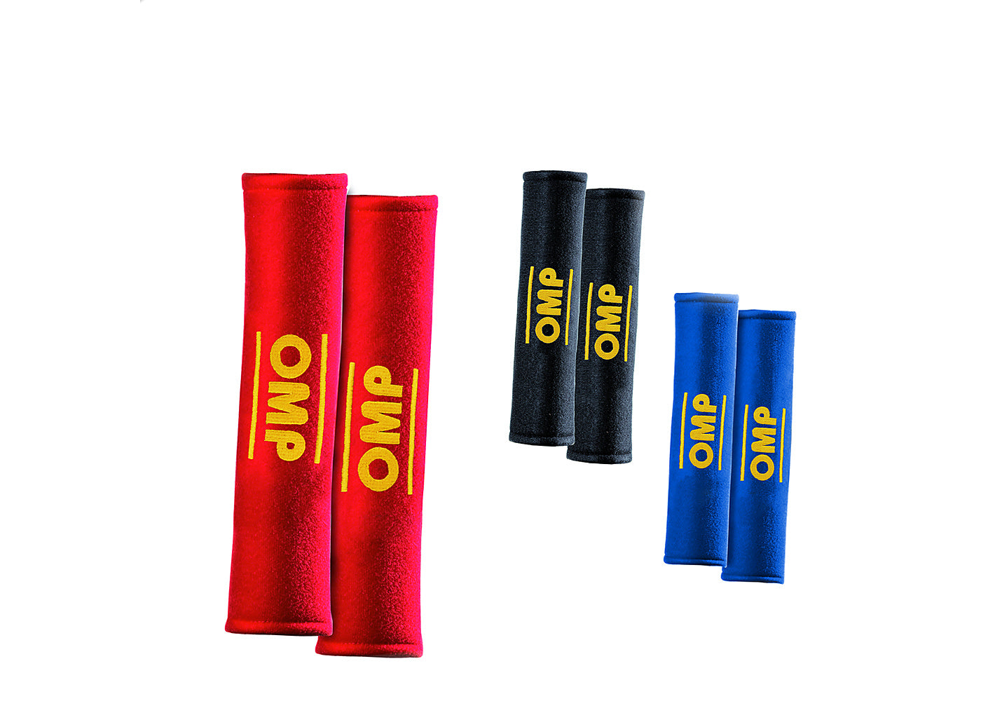 OMP DB0-0450-A01-071 (DB/450/N) SEAT BELT PADS накладки на ремені, 2 ", чорний Photo-0