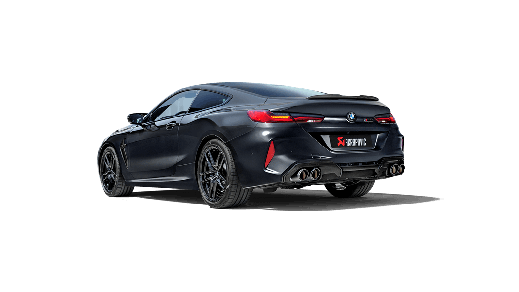 AKRAPOVIC S-BM/T/22H Вихлопна система Slip-On Line (титан) для BMW M8 / M8 Competition (F91/F92) OPF/GPF 2021-2024 Photo-1