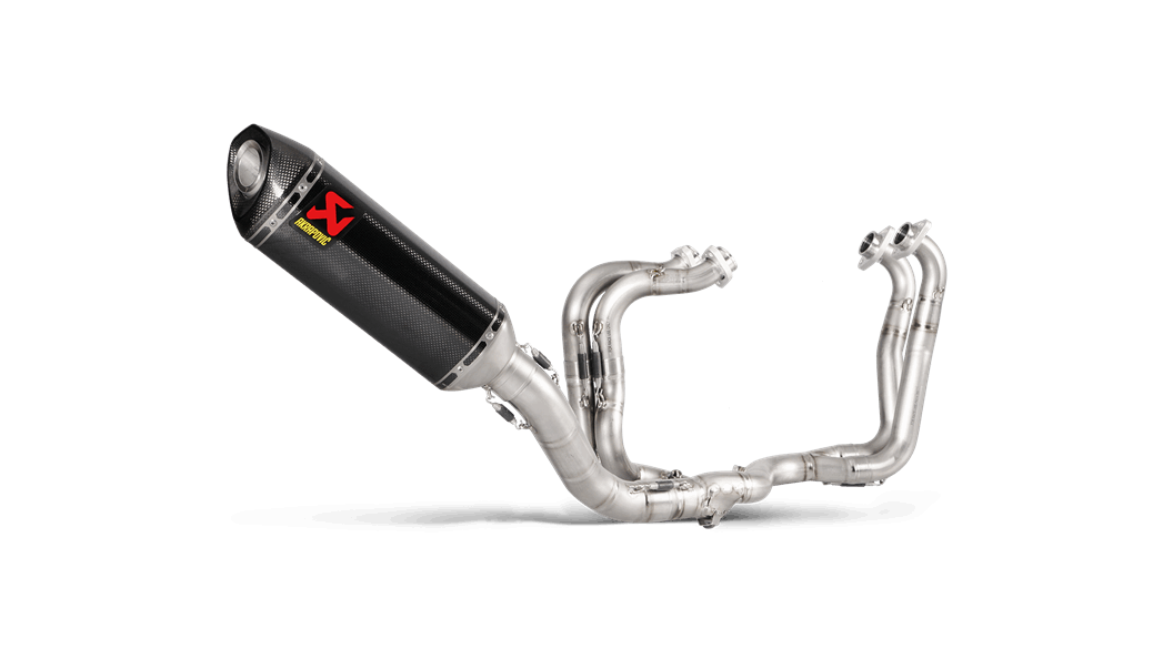 AKRAPOVIC S-A10E8-RC Вихлопна система Evolution Line (Carbon) Aprilia RSV4 2015 - 2020 / TUONO V4 2020 Photo-0