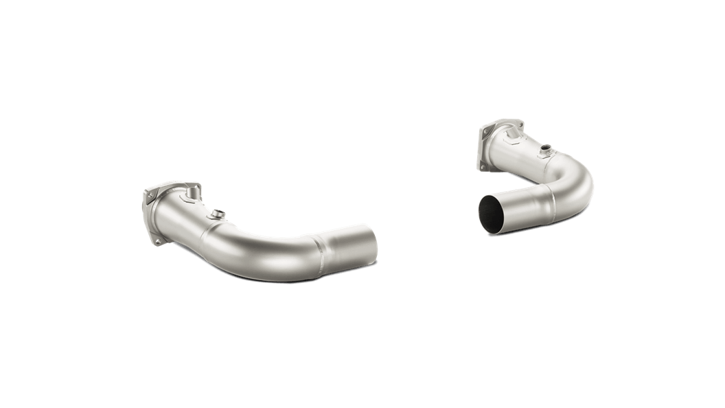 AKRAPOVIC L-PO991T/2 Комплект з'єднувальних труб w/o Cat (Titanium) для PORSCHE 911 Turbo/Turbo S (991) 2014-2015 Без схвалення Photo-0