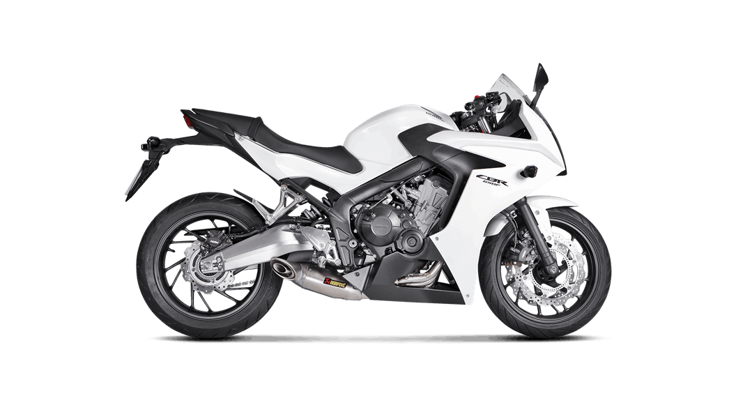 AKRAPOVIC S-H6R11 - AFT Вихлопна система Racing Line (Titanium) Honda CB 650 F 2014-18 | CBR 650R Photo-3