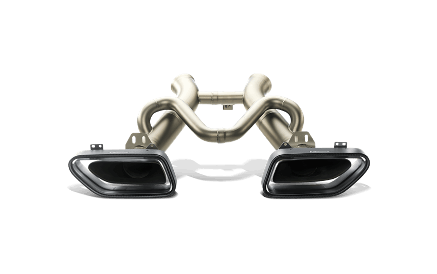 AKRAPOVIC S-MC/TI/2 Вихлопна система Slip-On Line (Titanium) MCLAREN 650S / 650S SPIDER 2014-2019 Photo-1