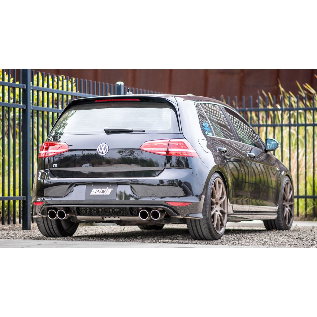 BORLA 140643 Вихлопна система VW GOLF R20 MkVII L4-2.0 (Turbo) 14- звук S-Type Photo-2