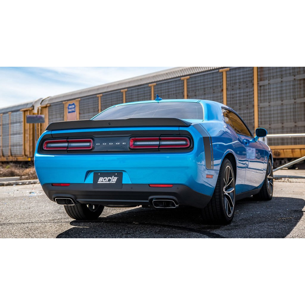 BORLA 140641 Вихлопна система Cat-Back, Challenger SRT®392/Scat Pack V8-6.4L RWD з системою MDS, Н Photo-1