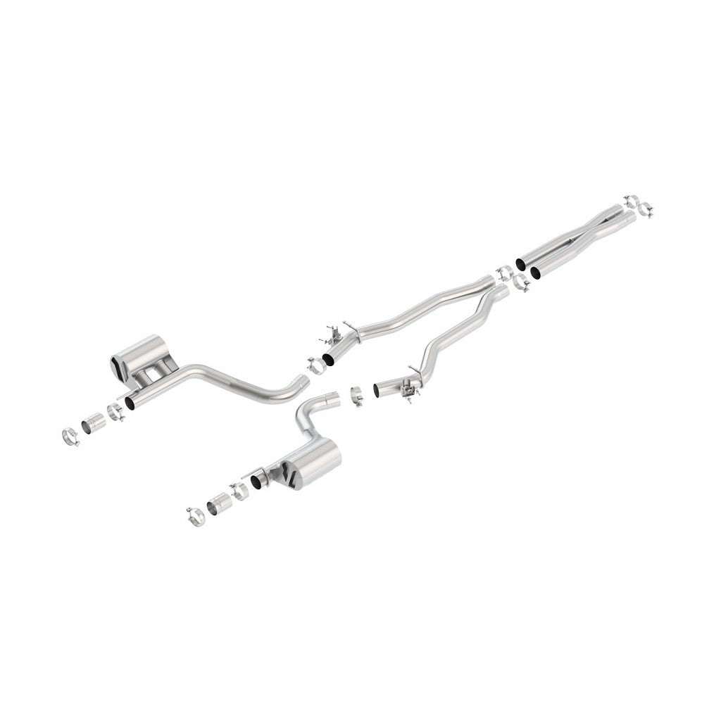 BORLA 140669 Вихлопна система Cat-Back, Charger SRT® Hellcat V8-6.2L 2015-2018 Photo-0