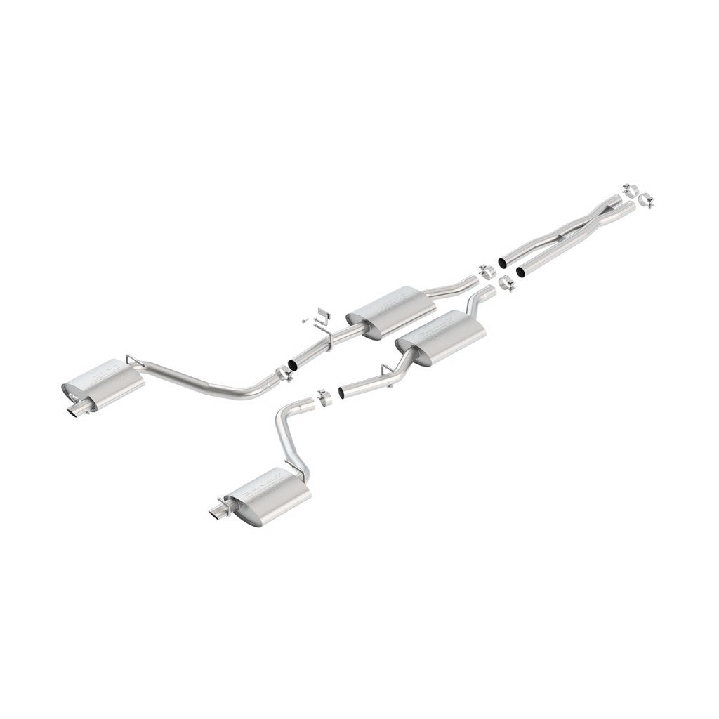 BORLA 140685 Вихлопна система Кат-бек для CHRYSLER 300 2015-2021 / DODGE Charger / DODGE Charger SXT 2022-2023 Photo-0