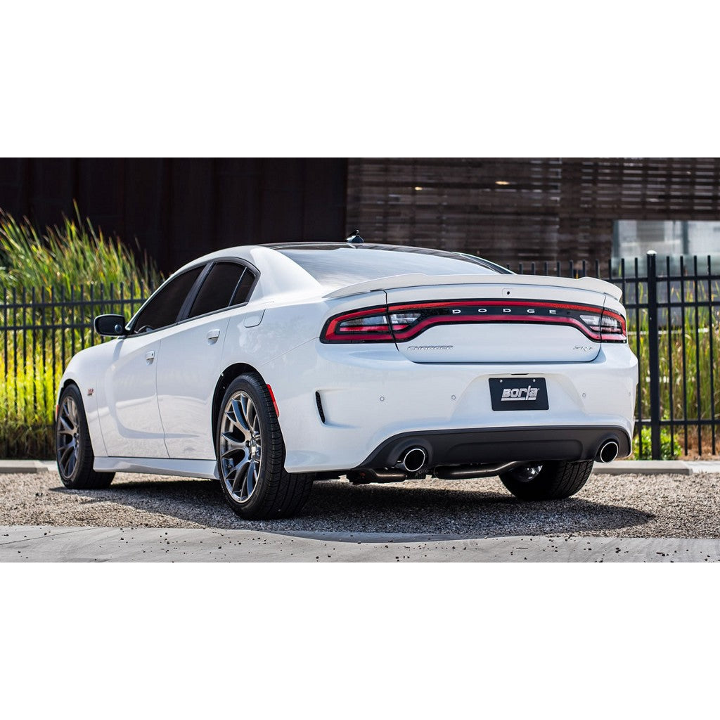BORLA 140675 Вихлопна система Cat-Back, Charger SRT®392/Scat Pack V8-6.4L RWD з емітаціі MDS, Нас Photo-1