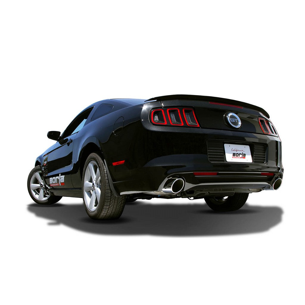 BORLA 140515 Вихлопна система Cat-Back, Mustang GT 13-14/Boss 302 13-14 V8-5.0L, Насадка №36, 2013 Photo-1