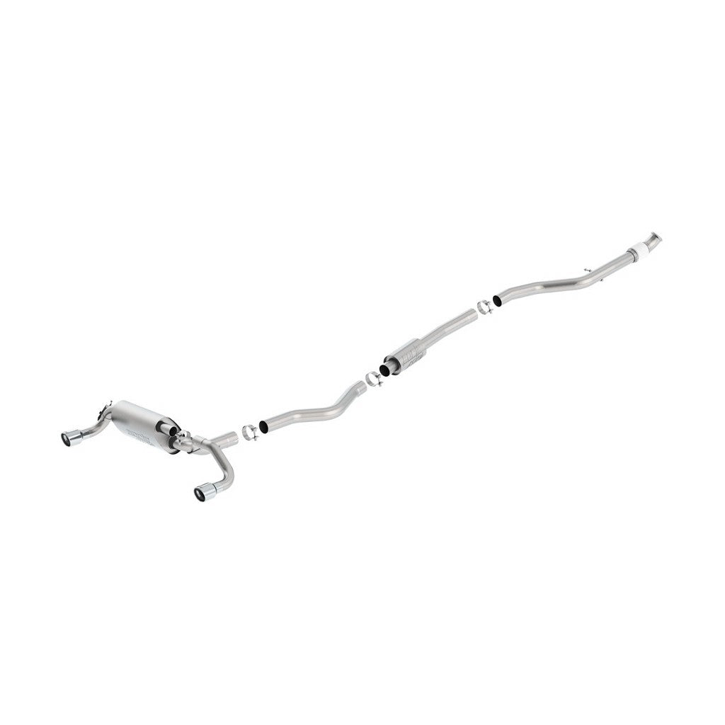 BORLA 140580 Вихлопна система Cat-Back, 35i/xi (F30/F34) L6-3.0L (turbo) N55, 2012-16, звук ATAK Photo-0