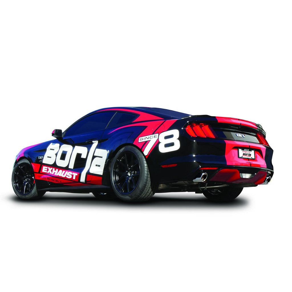 BORLA 11895 Задня секція Rear Section, Mustang GT V8-5.0L, Насадка №36, 2015-16, звук ATAK Photo-1