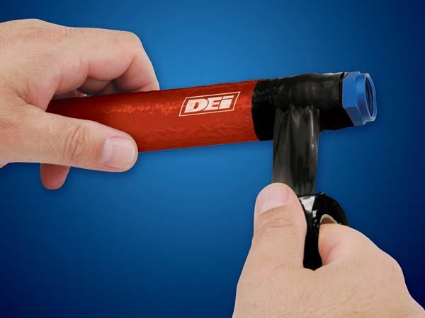 DEI 010491 Стрічка герметизації чохлів термоізоляції проводів/шлангів силікон 1 "x12 (2,54 см x 3,6 м) Photo-3